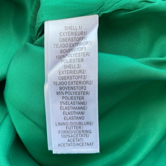 Adrianna Papell Women's Emerald Green
Off The Shoulder Mini Sheath Dress Size 6 - Picture 5 of 10